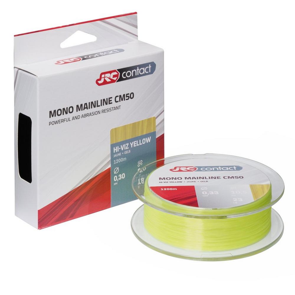JRC Contact CM50 - Hi - Vizz Yellow - 600m - KarperCentrale