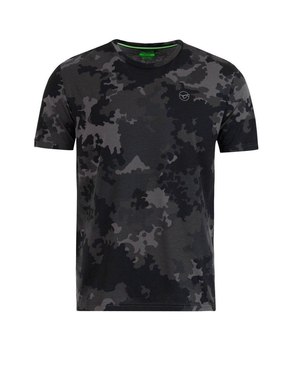 Korda Black Kamo Tee - Black Kamo - KarperCentrale