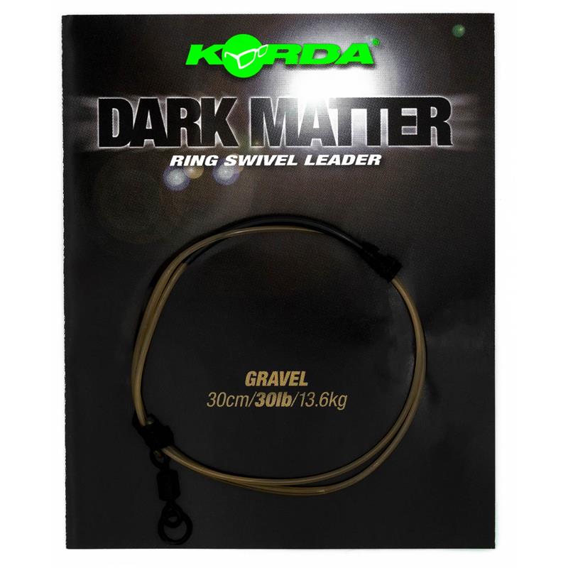 Dark Matter Leader - 30cm - Girella ad Anello Trasparente - 30LB