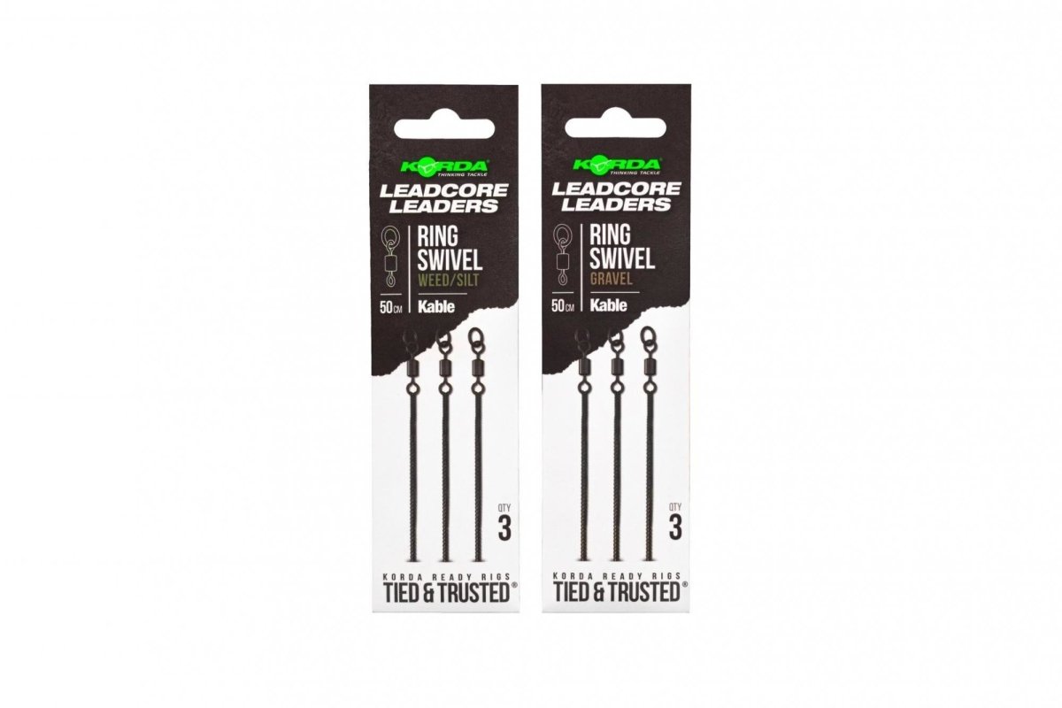 Kable Leadcore Vorfach - 50cm - Ringwirbel