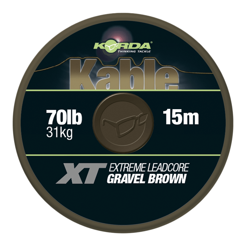 Korda Kable XT Extreme Leadcore - 70LB - 15M - KarperCentrale