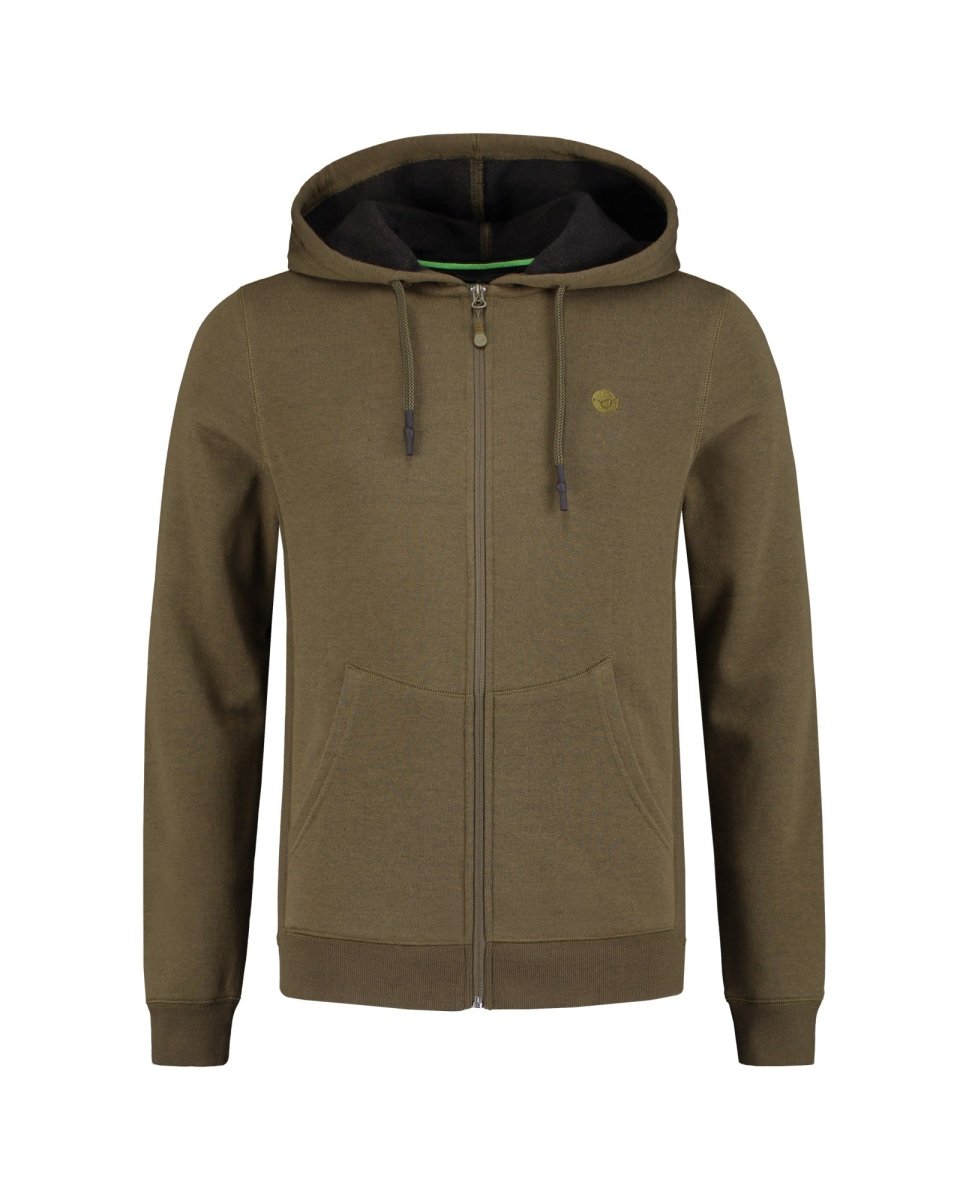 Korda Kore Olive Zip Hoodie - KarperCentrale