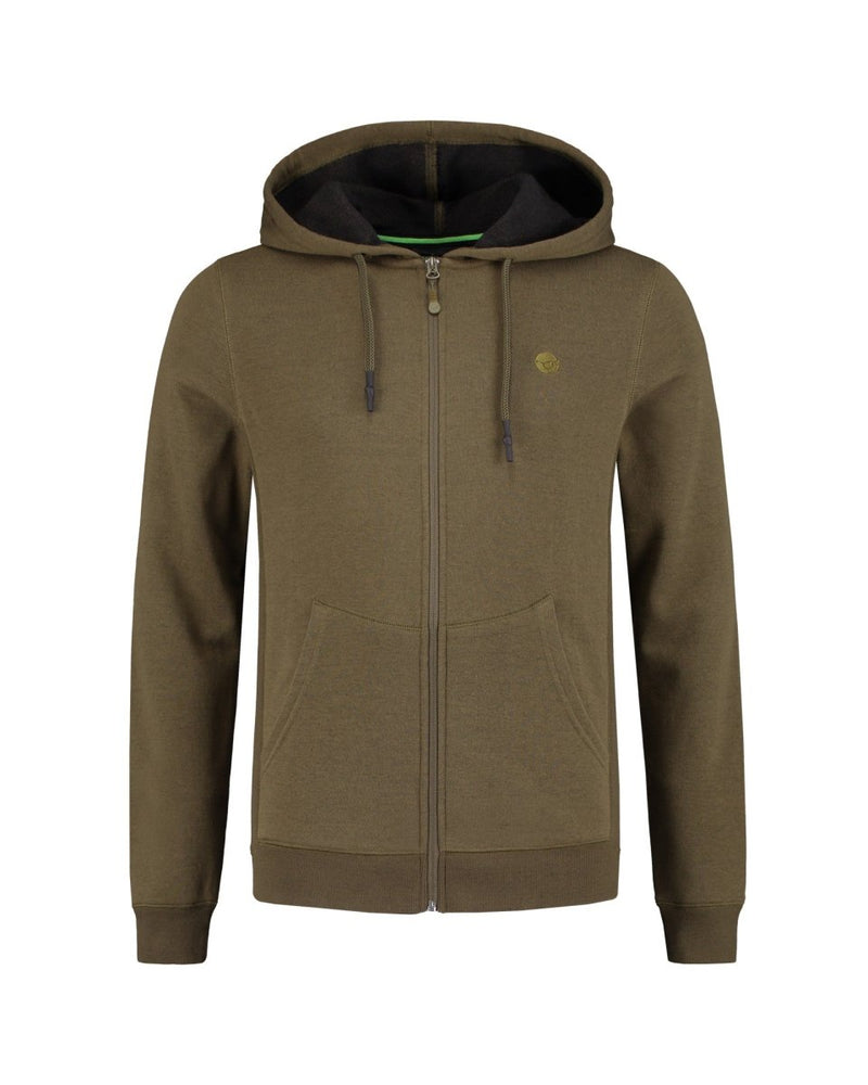 Kore Felpa con Cappuccio Zip Olive