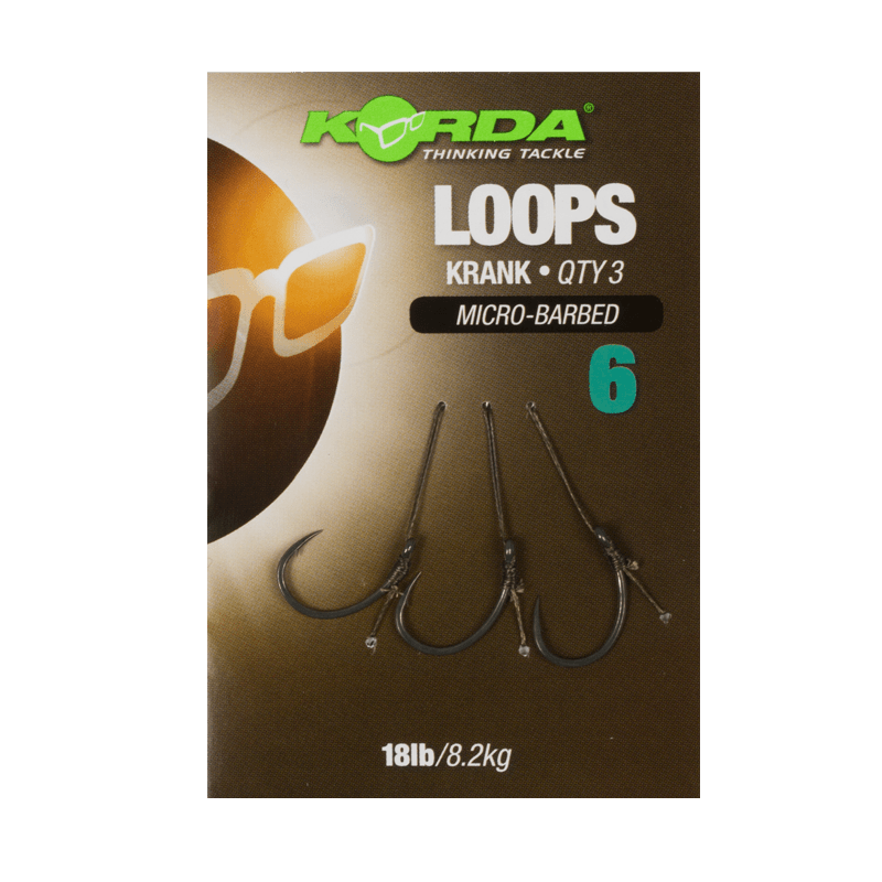 Korda Loop Rigs - Krank - Barbless - KarperCentrale