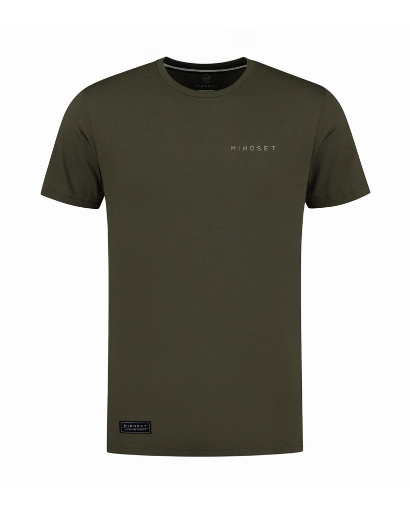 Mindset - Minimal Tee - Verde Oliva Scuro