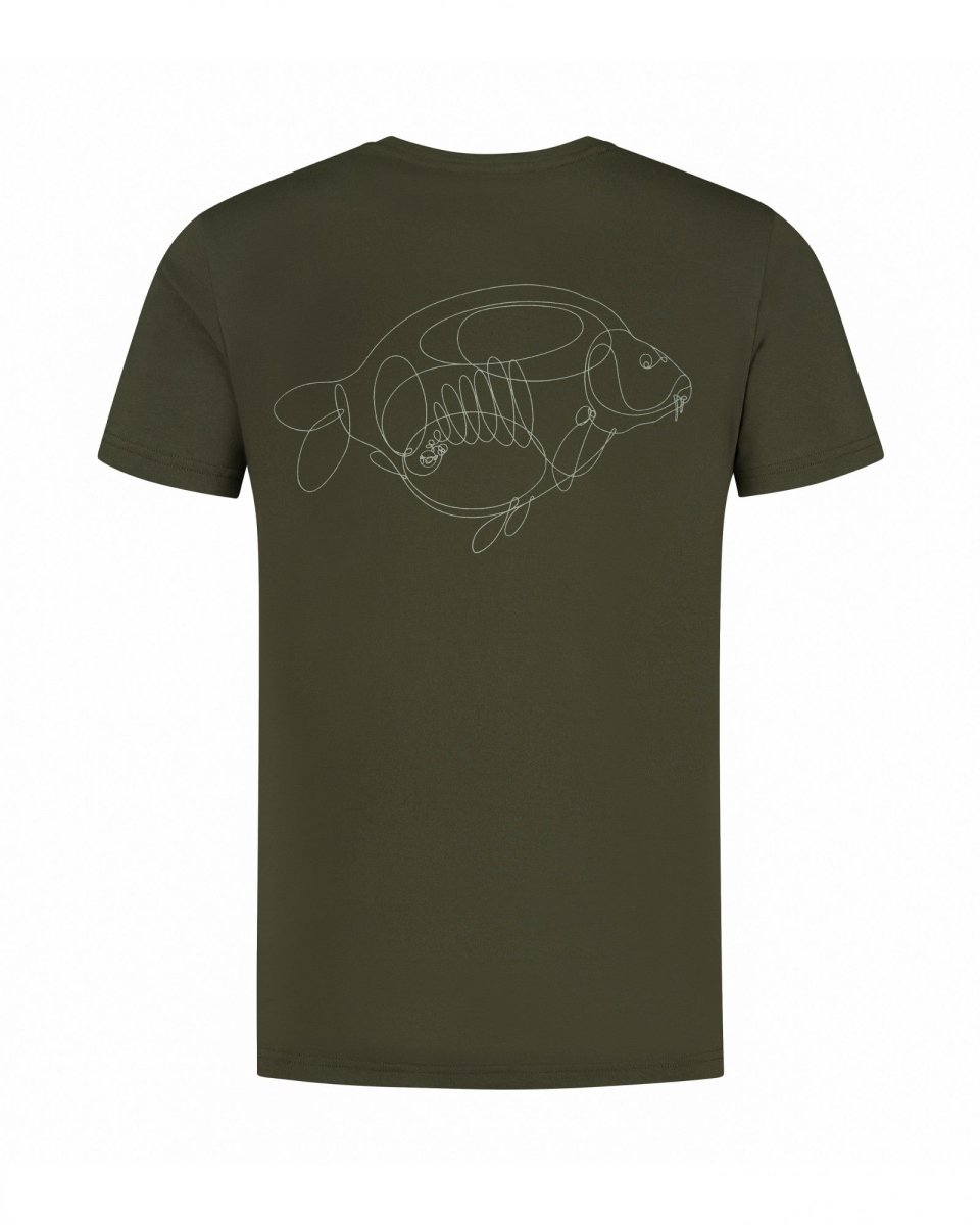One Liner T-Shirt - Olive