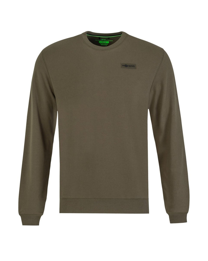 Felpa Patch Crewneck - Verde Oliva Scuro
