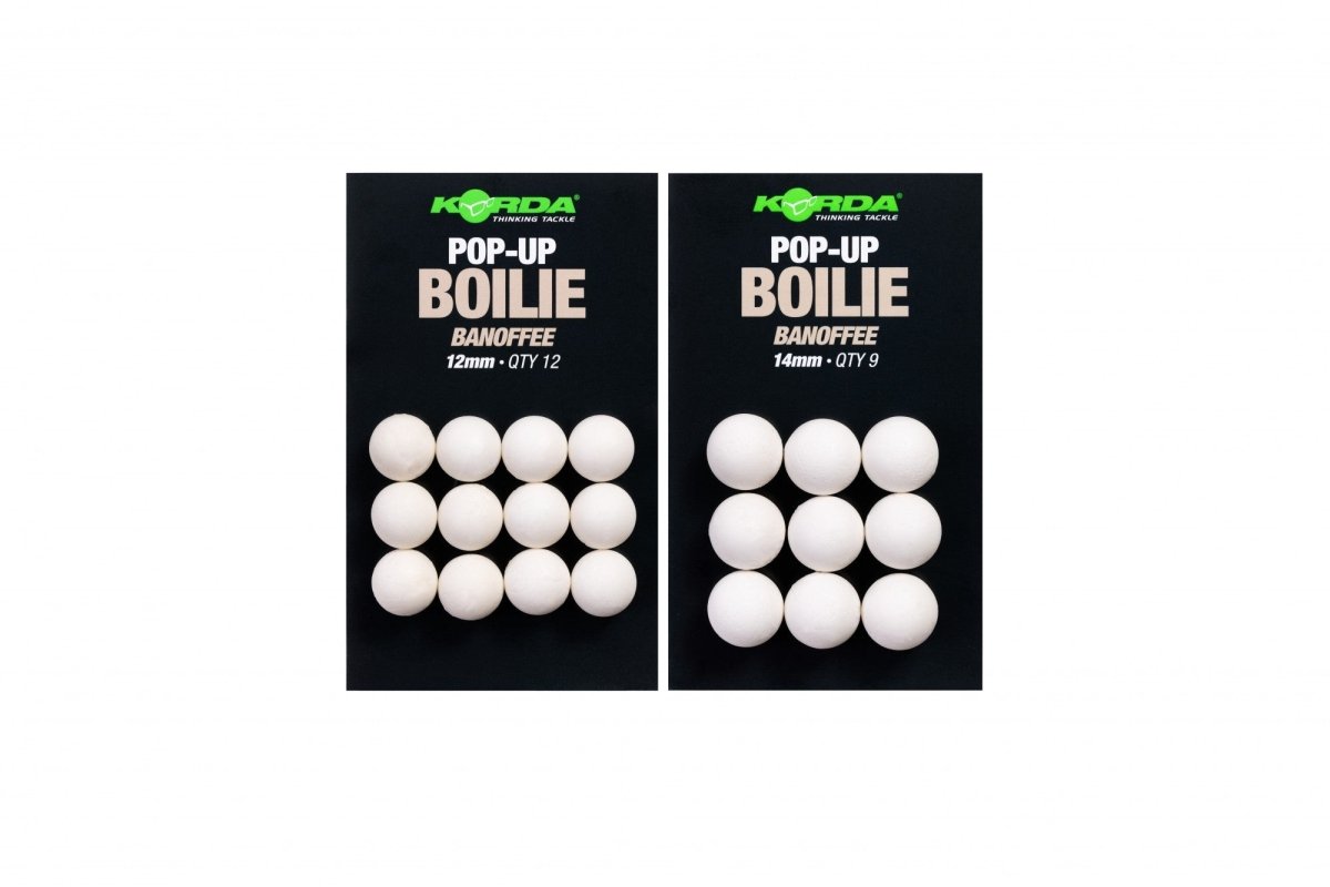 Korda Pop Up Boilie - Banoffee White - KarperCentrale