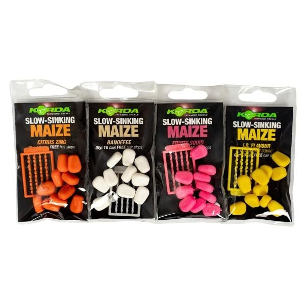 Korda Slow Sinking Maize Fruity Pink - KarperCentrale
