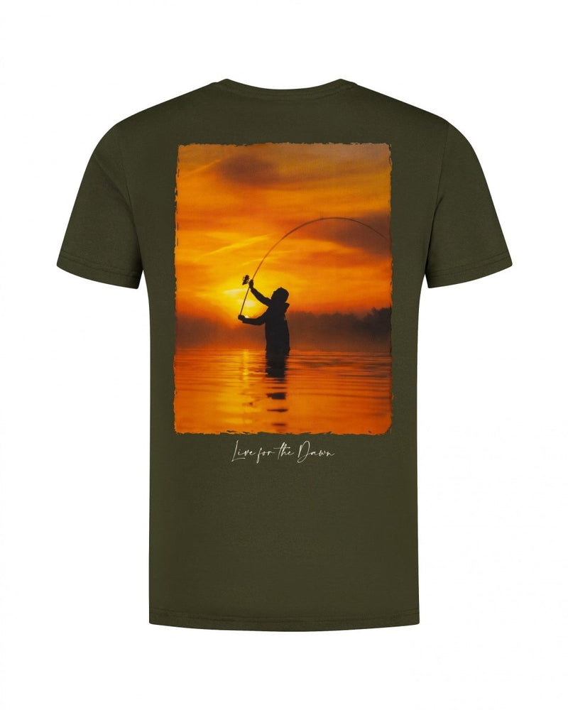 Sunrise Tee - Verde Oliva Scuro