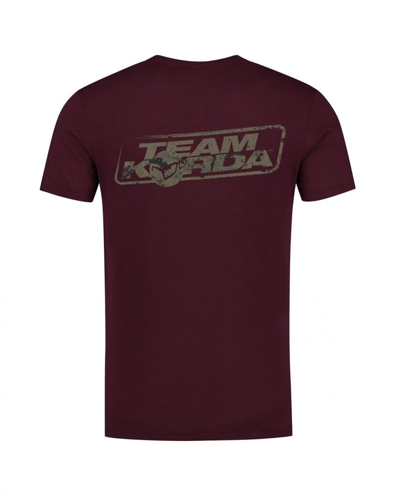 Team Korda - Digi Kamo Tee - Borgogna