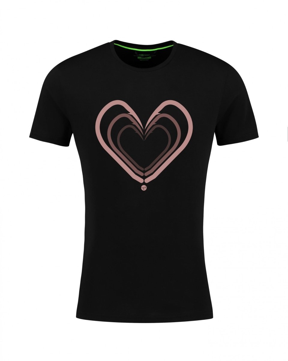 Korda Womens Love T-Shirt - Black - KarperCentrale