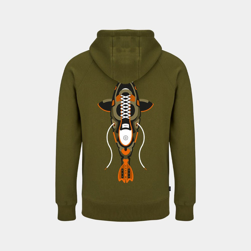 Felpa con cappuccio per bambini - Vera pelle