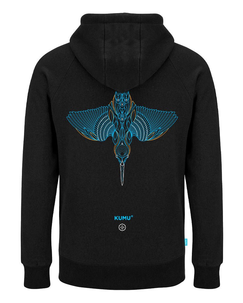 Kumu Take Flight Hoody - Ijsvogel Design - KarperCentrale