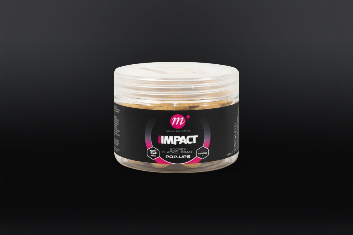 Mainline Hi Impact - Pop - ups - Scopex Blackcurrant - 15mm - KarperCentrale