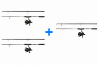Catch Pro II Carp Combo - Canna 10ft + Mulinello - 2+1 omaggio