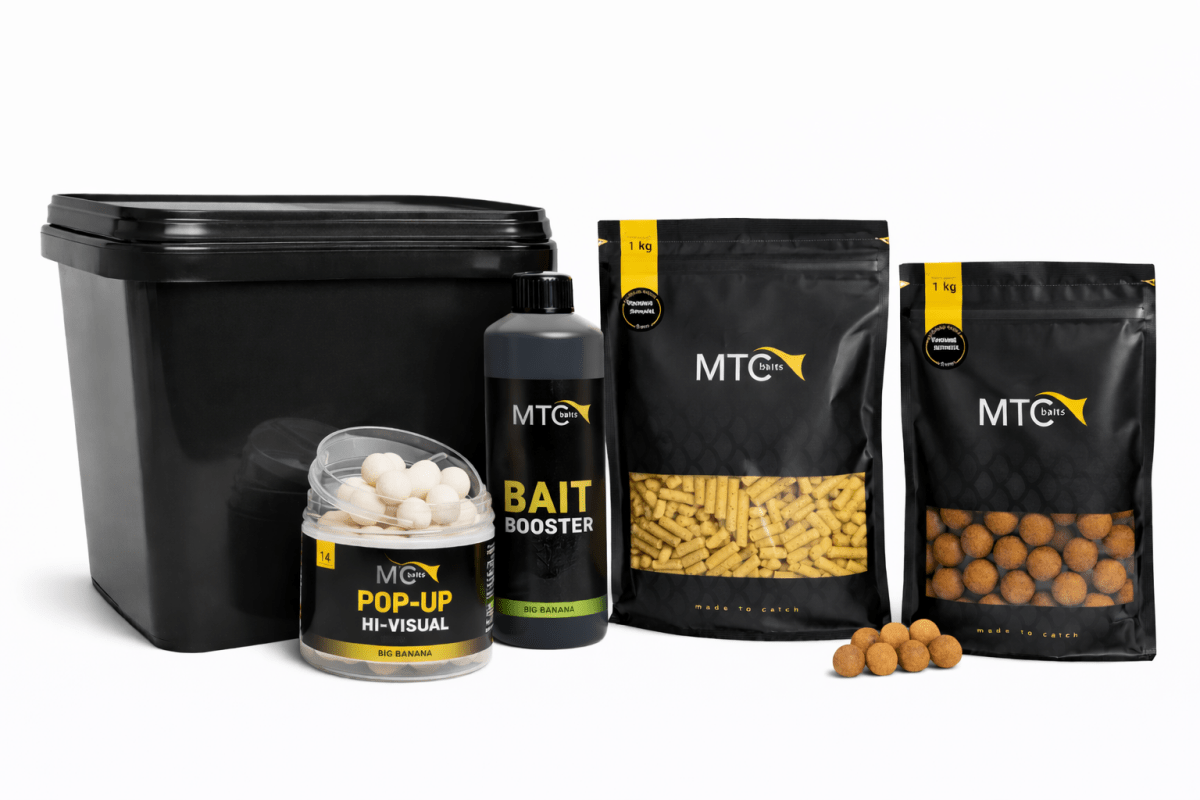 MTC Big Banana - Boilie Session Pack - KarperCentrale