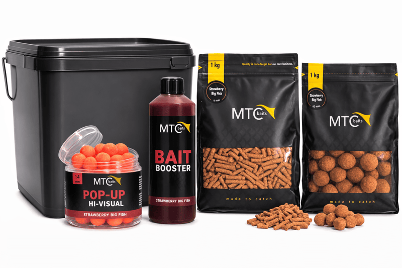 Strawberry Big Fish - Confezione Sessione Boilie