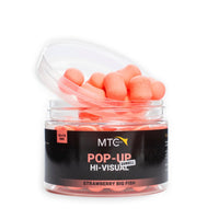 Fragola Big Fish - Pop Up ad Alta Visibilità - Dumbell - 10x15mm