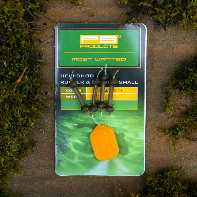 PB Products Heli - Chod - Rubber & Beads - Weed - XS - KarperCentrale