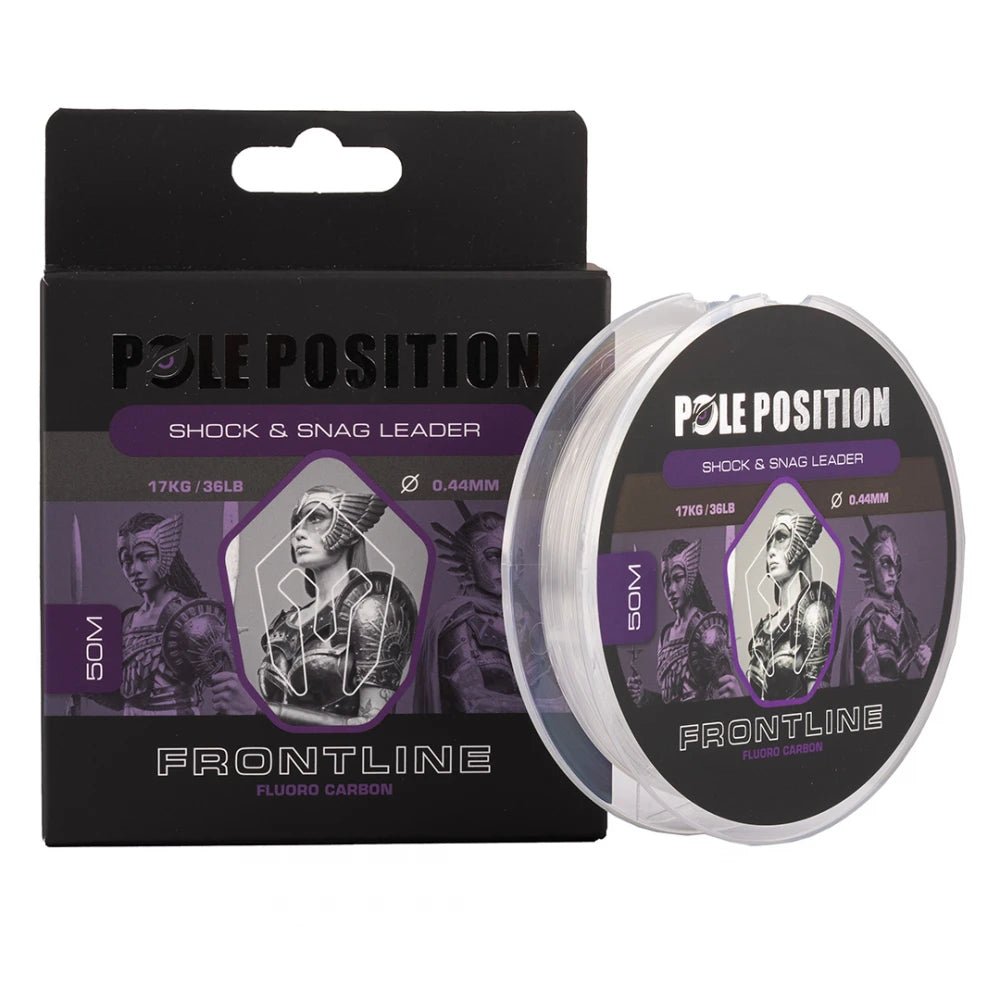 Pole Position Frontline - Fluoro - Shock & Snag Leader - 50m - KarperCentrale