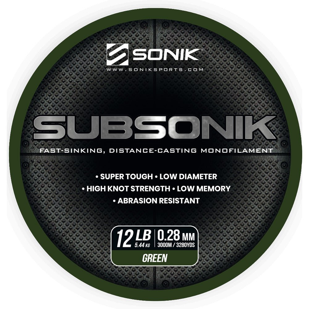 Sonik Sports SubSonik - Green - 3000m - KarperCentrale