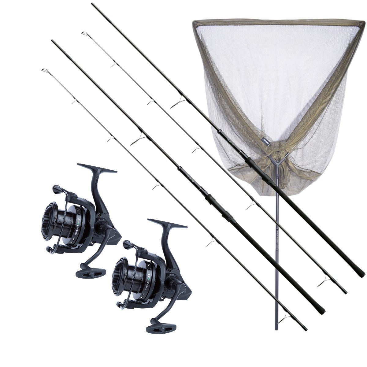 Sonik Sports Xtractor+ - 2 Hengel - Carp Kit - 10FT - 3.25B - KarperCentrale