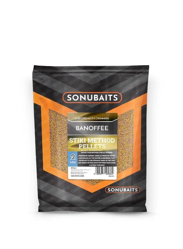 Sonubaits Banoffee - Stiki Method Pellets - KarperCentrale