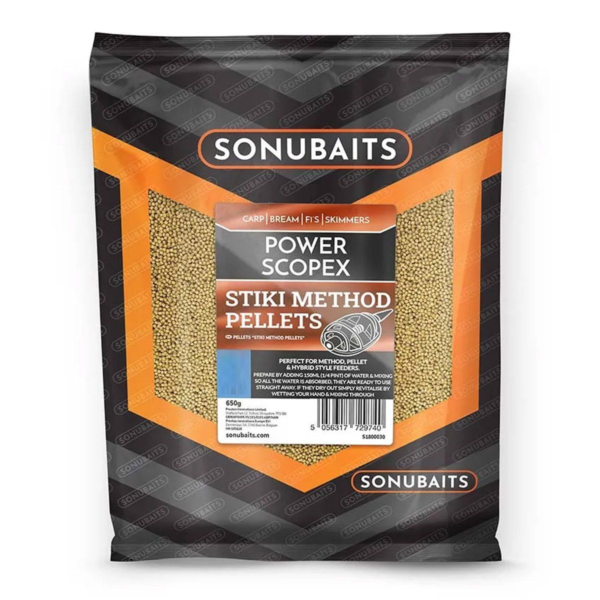 Sonubaits Power Scopex - Stiki Method Pellets - KarperCentrale