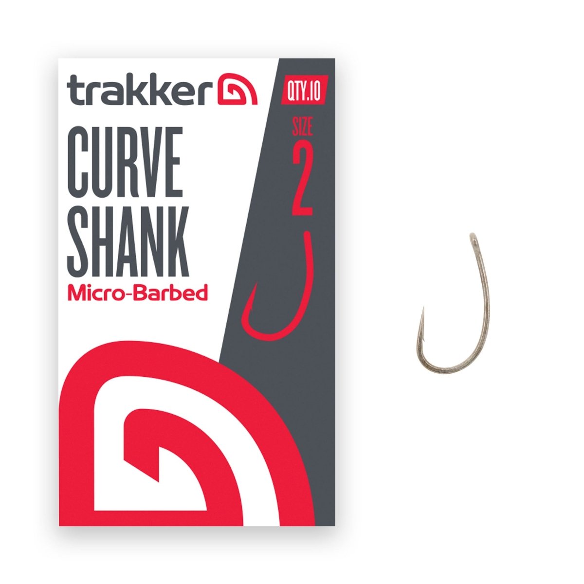 Trakker Curve Shank Hooks - Micro Barbed - KarperCentrale