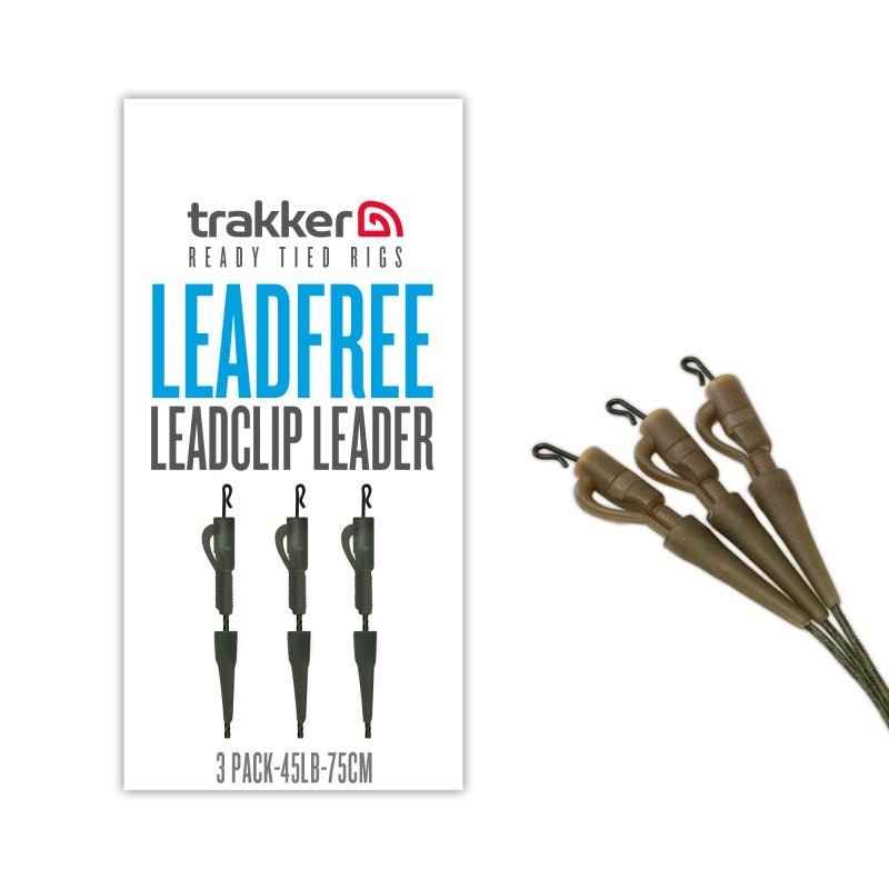LeadFree - Clip per piombo con terminale - 3 pezzi - 75cm