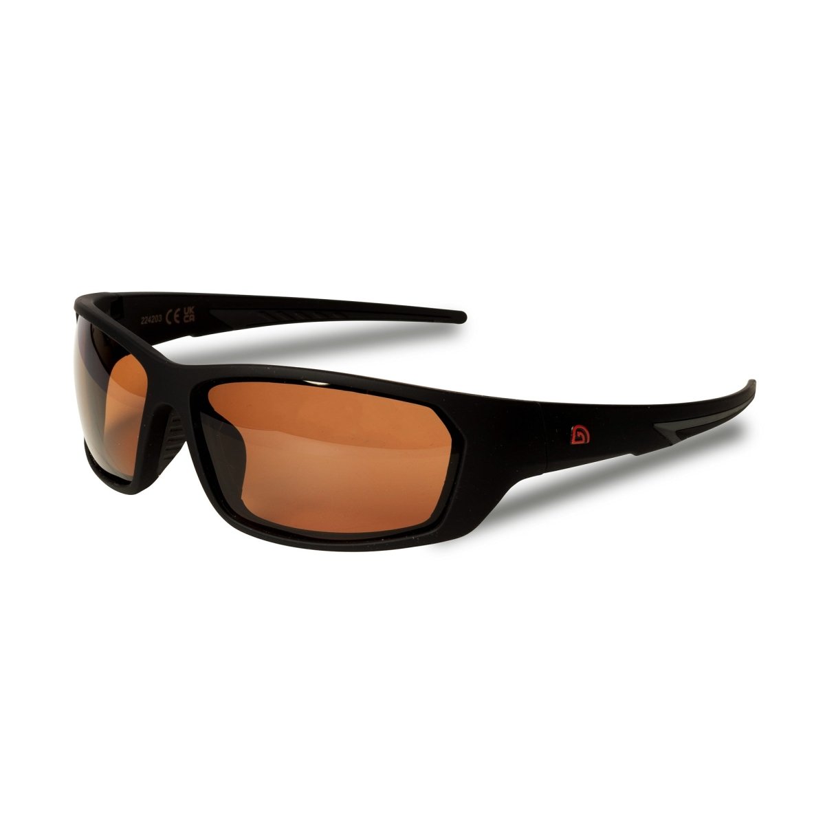 Trakker Wrap Around Sunglasses - Amber - Polaroid - KarperCentrale