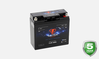 Voltium LiFePO4 Smart Battery - 12.8V - 20AH - Bluetooth & BMS - KarperCentrale